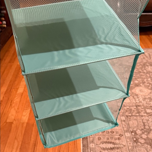 Teal Hanging Organizer for handbags/shoes/scarves/sweaters - Picture 5 of 15